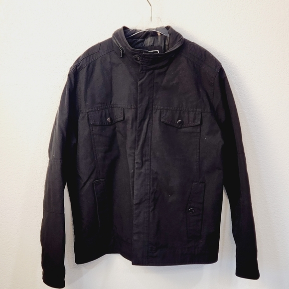 Men’s kenneth cole quilted bomber style short jacket size: L - Picture 1 of 14